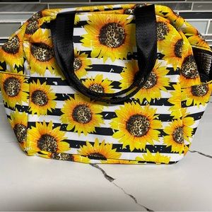 Sunflower lunch bag (Insulated Lunch Box)